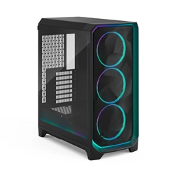 Fractal Design Meshify 3 Ambience Pro RGB fekete (táp nélküli) ablakos ATX ház