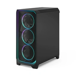 Fractal Design Meshify 3 Ambience Pro RGB fekete (táp nélküli) ablakos ATX ház