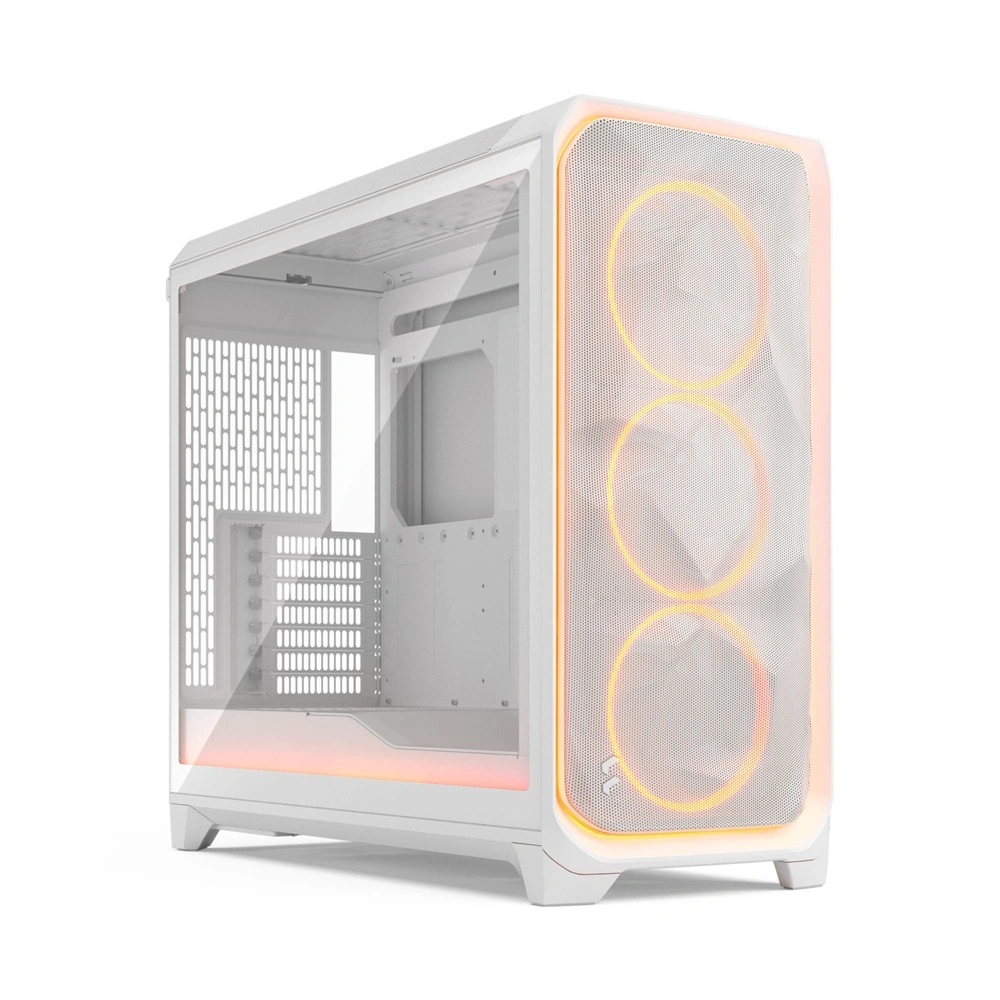 Fractal Design Meshify 3 XL Ambience Pro RGB fehér (táp nélküli) ablakos ATX ház