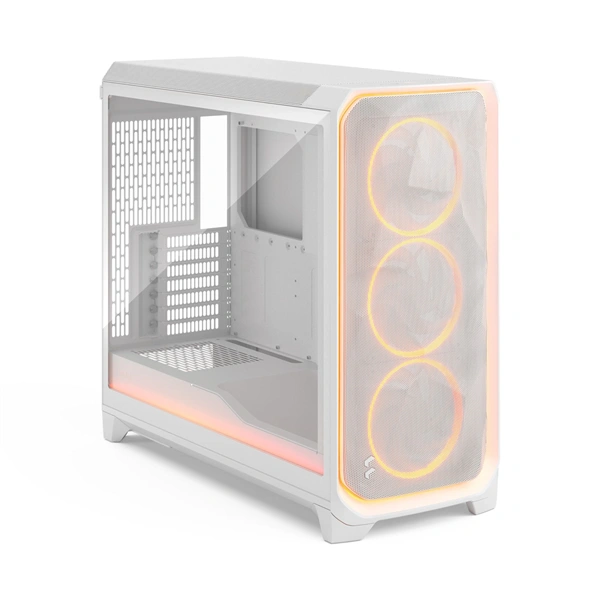 Fractal Design Meshify 3 XL Ambience Pro RGB fehér (táp nélküli) ablakos ATX ház