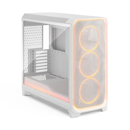 Fractal Design Meshify 3 XL Ambience Pro RGB fehér (táp nélküli) ablakos ATX ház
