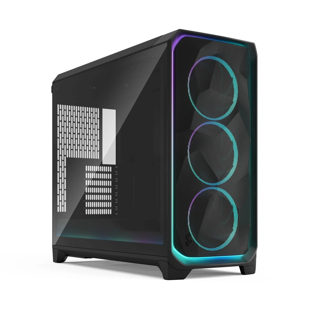 Fractal Design Meshify 3 XL Ambience Pro RGB fekete (táp nélküli) ablakos ATX ház