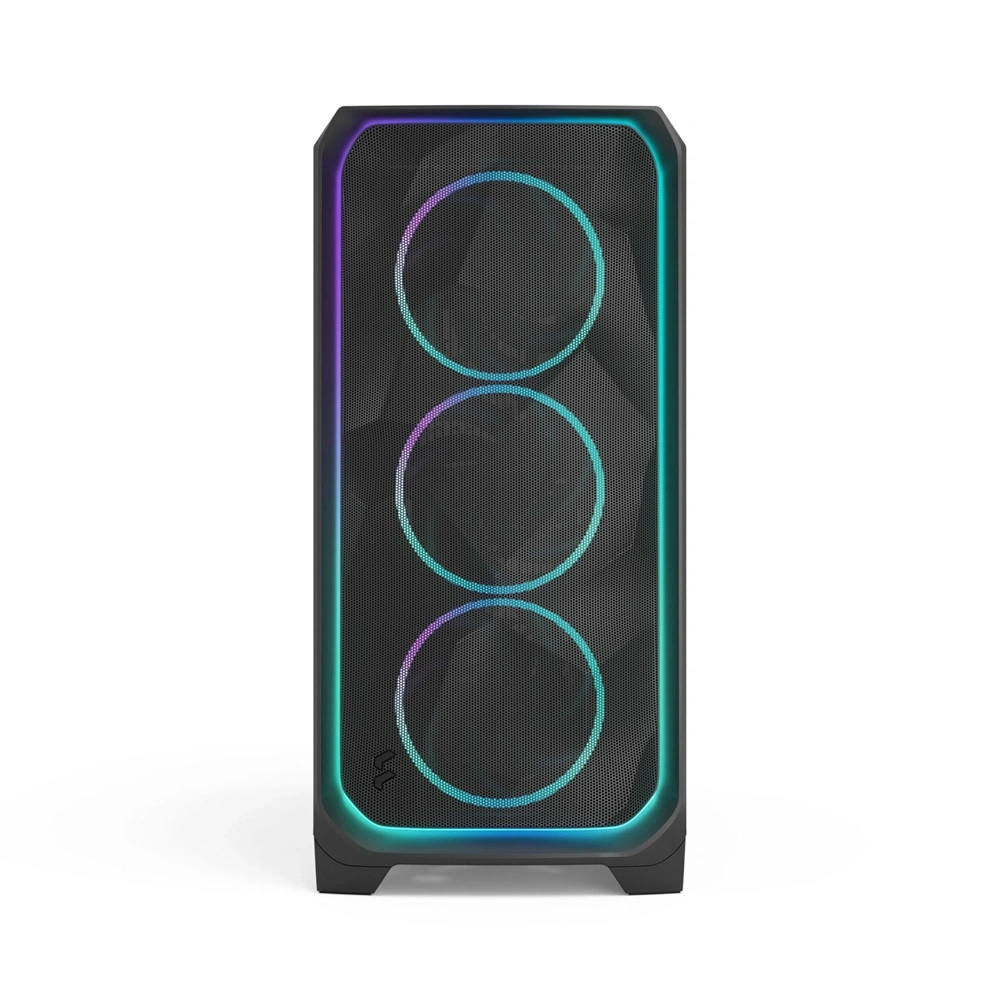 Fractal Design Meshify 3 XL Ambience Pro RGB fekete (táp nélküli) ablakos ATX ház