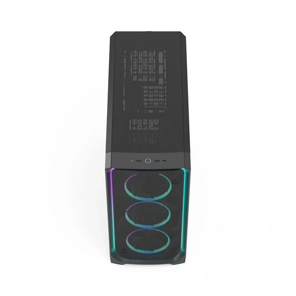 Fractal Design Meshify 3 XL Ambience Pro RGB fekete (táp nélküli) ablakos ATX ház