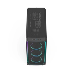 Fractal Design Meshify 3 XL Ambience Pro RGB fekete (táp nélküli) ablakos ATX ház