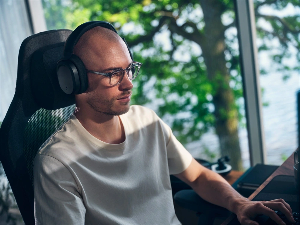 Fractal Design Scape Dark vezeték nélküli fekete headset