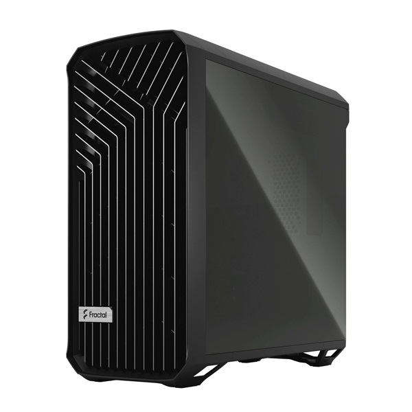 Fractal Design Torrent Fekete sötét ablakos (Táp nélküli) E-ATX ház (Használt - A)