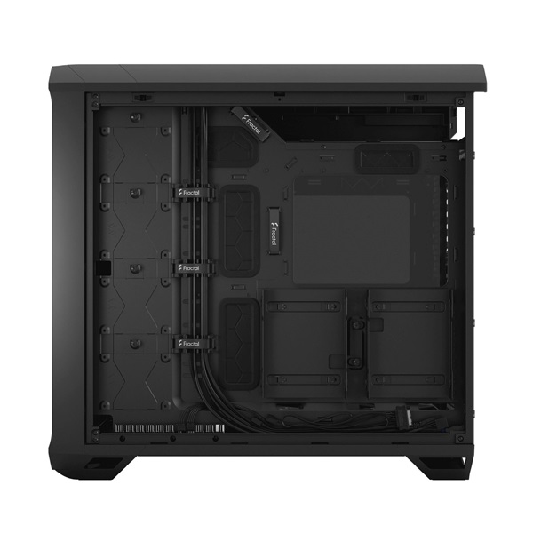 Fractal Design Torrent Fekete sötét ablakos (Táp nélküli) E-ATX ház (Használt - A)