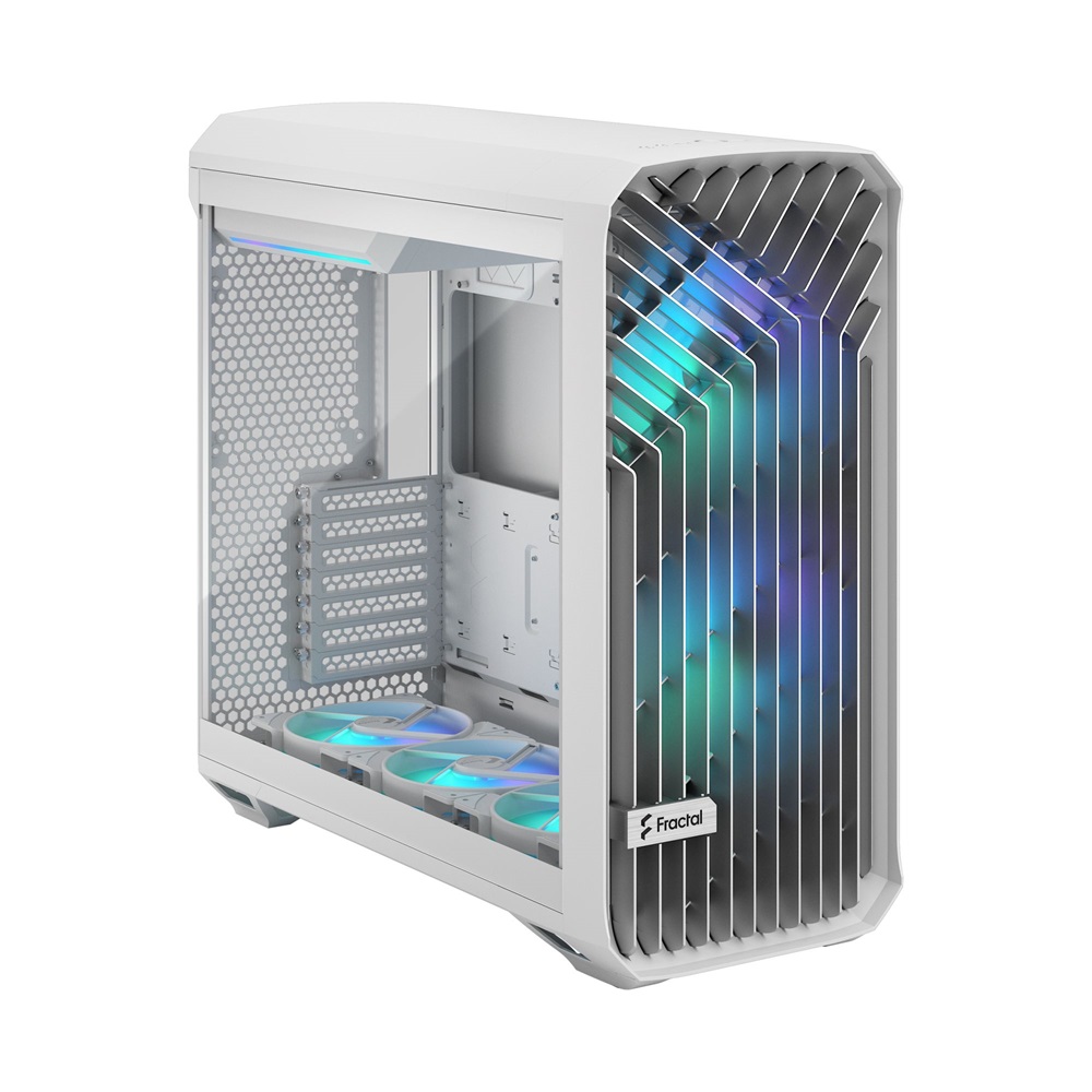 Fractal Design Torrent RGB fehér (táp nélküli) ablakos EATX ház