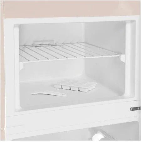 Fram FDD-VRL212BGF+ bézs, felülfagyasztós, Hűtő:171L, Fagyasztó:42L, Less. frost hűtőszekrény (Újszerű)