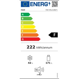 Fram FDD-VRL212BGF+ felülfagyasztós hűtőszekrény (Újszerű)