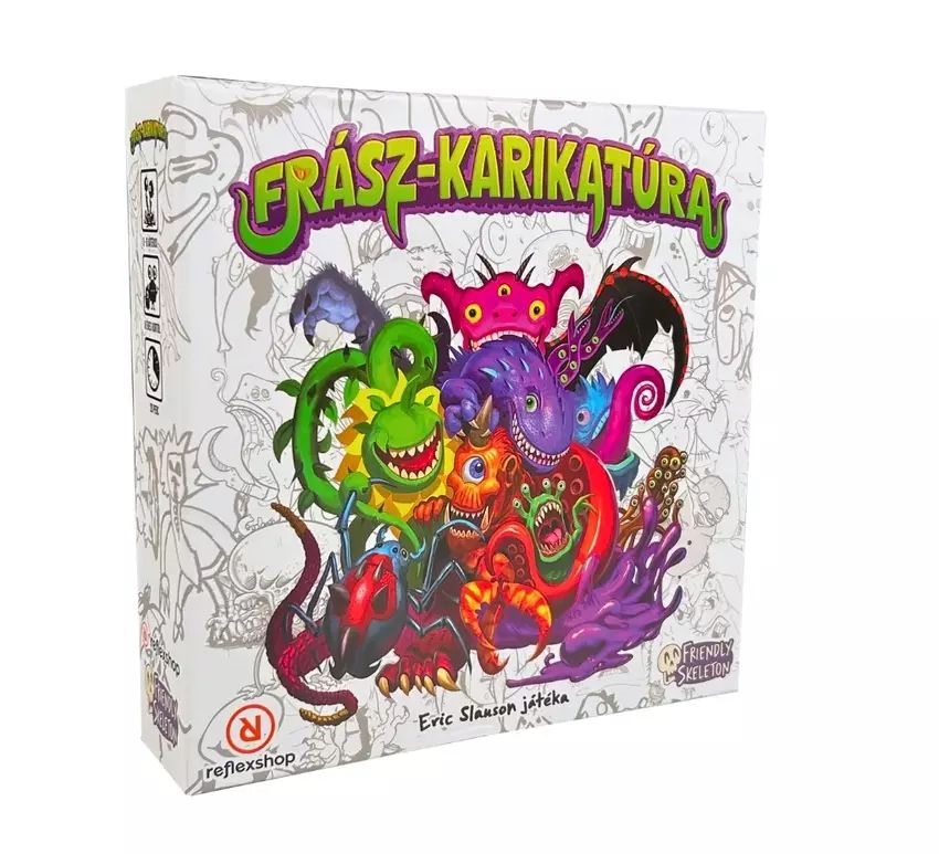 Frász-karikatúra társasjáték