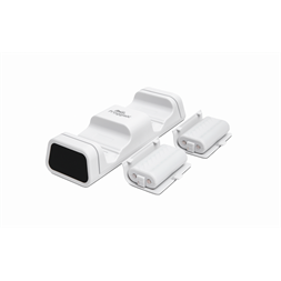 FroggieX FX-XB-C2-W Dual Charging Dock & Batteries Xbox One töltőállomás + 2db akkumulátor