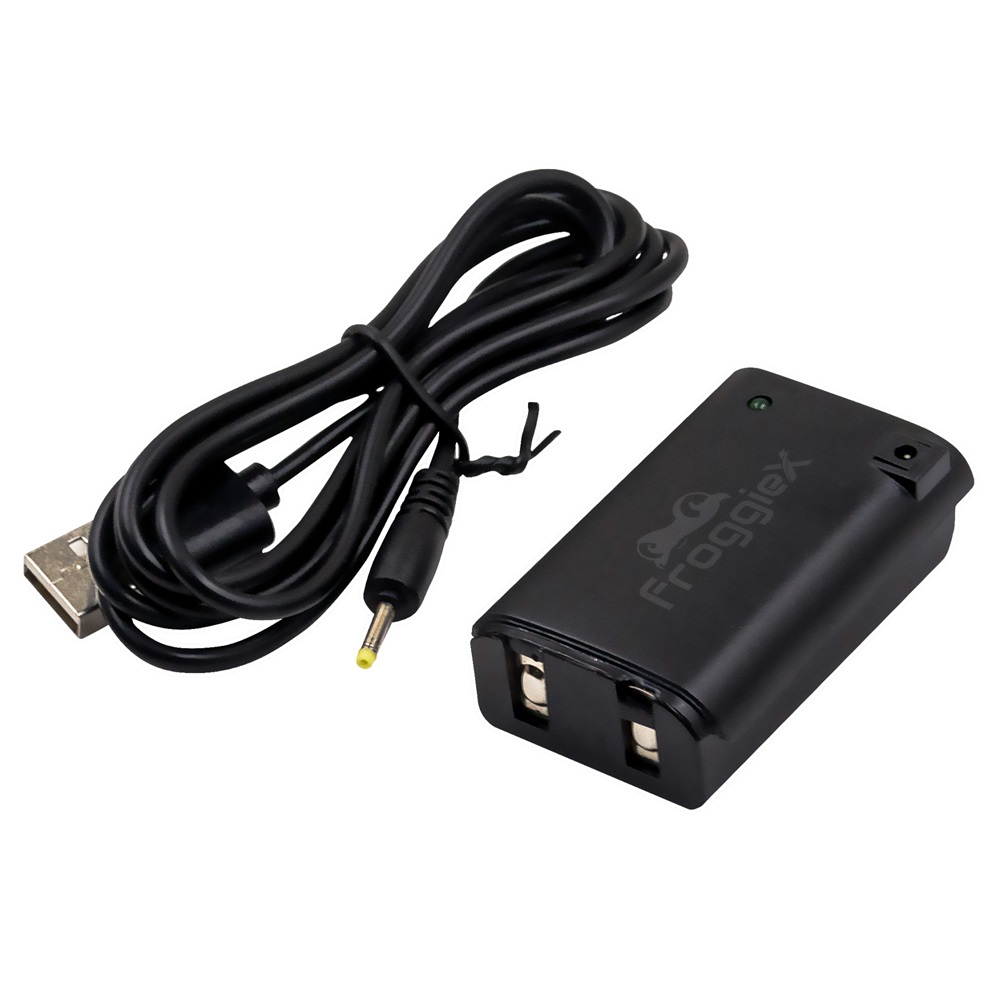 Froggiex FX-X360-B1-B Xbox 360 fekete akkumulátor csomag