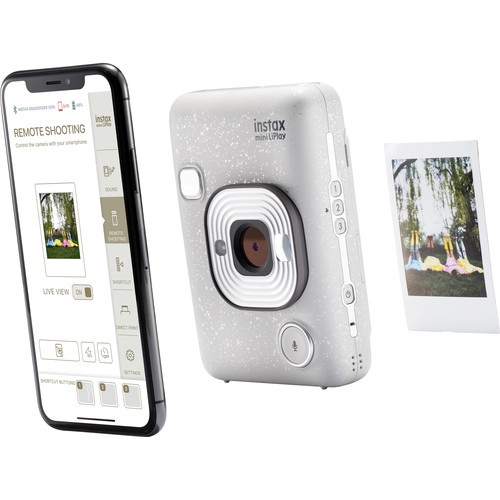 Fujifilm Instax Mini LiPlay fehér hibrid fényképezőgép