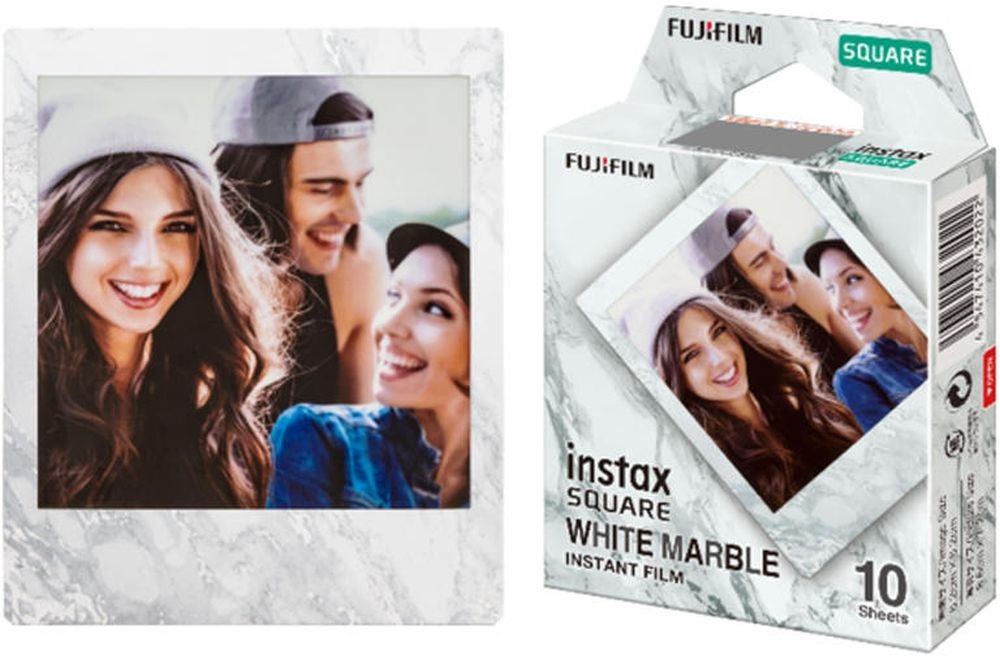 Fujifilm Square Film fehérmárvány keretes 10 db-os film