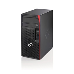 Fujitsu Esprimo P558 MT/i5-8500/16GB/256GB SSD/Win Pro COA/fekete asztali számítógép (Használt A+)