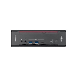 Fujitsu Esprimo Q957 Micro/i3-6100T/8GB/256GB/Win Pro COA/fekete asztali számítógép (Használt A+)