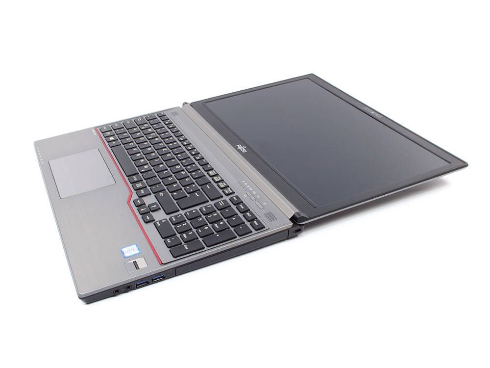 Fujitsu LifeBook E756 15,6"FHD/Intel Core i5-6300U/16GB/256GB/Int.VGA/NO OS/ezüst laptop (Használt A,prémium)