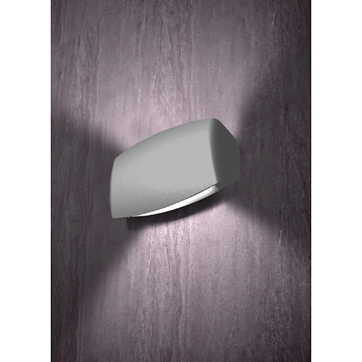 Fumagalli ABRAM 190 LED 8,5W 4K R7S szürke kültéri falilámpa