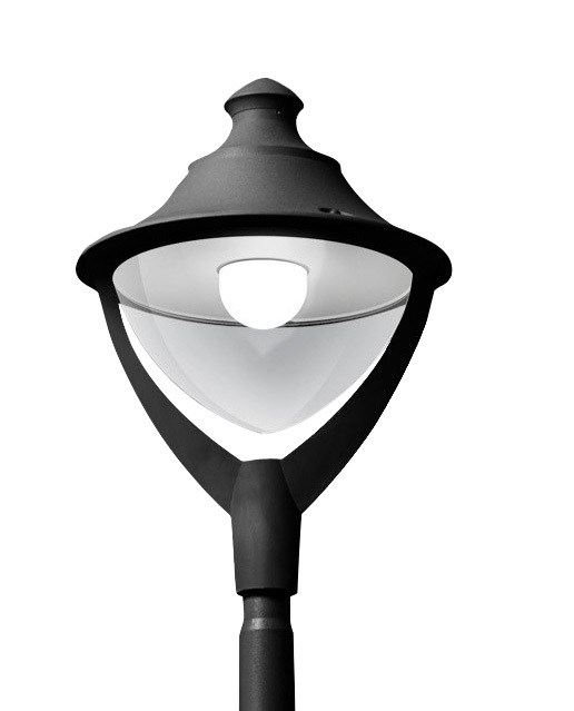 Fumagalli BEPPE 400 POWER LED 5db/csomag 50W 4K E27 fekete kültéri lámpafej