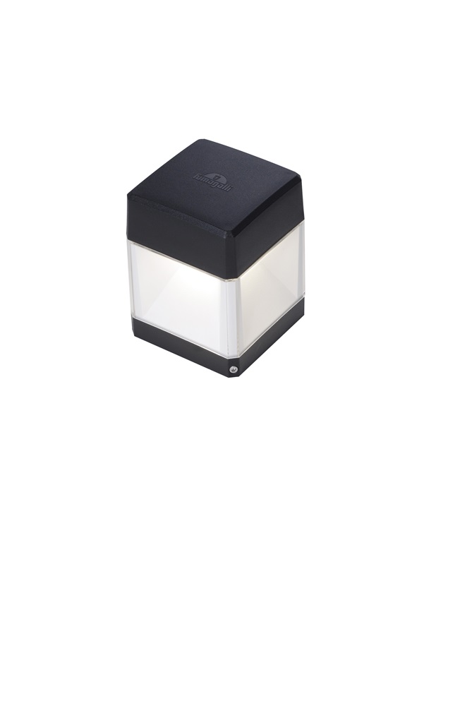 Fumagalli ELISA WALL LED 10W GX53 fekete kültéri falilámpa