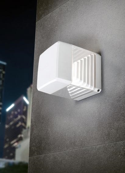 Fumagalli ESTER WALL LED 10W GX53 fehér kültéri falilámpa