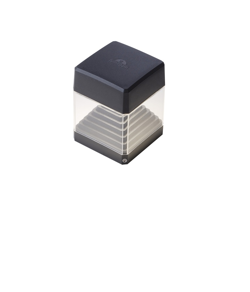 Fumagalli ESTER WALL LED 10W GX53 fekete kültéri falilámpa