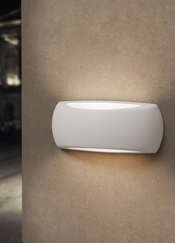Fumagalli FRANCY LED 6W 4K E27 fehér kültéri falilámpa