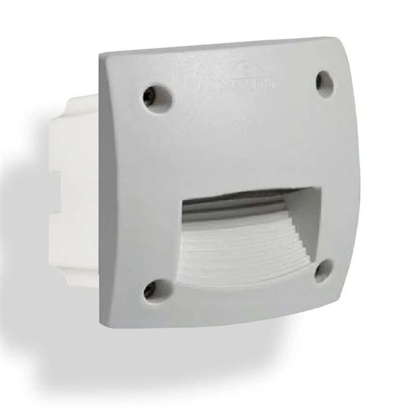 Fumagalli LETI 100 SQUARE ST LED 3W GX53 szürke kültéri beépíthető falilámpa