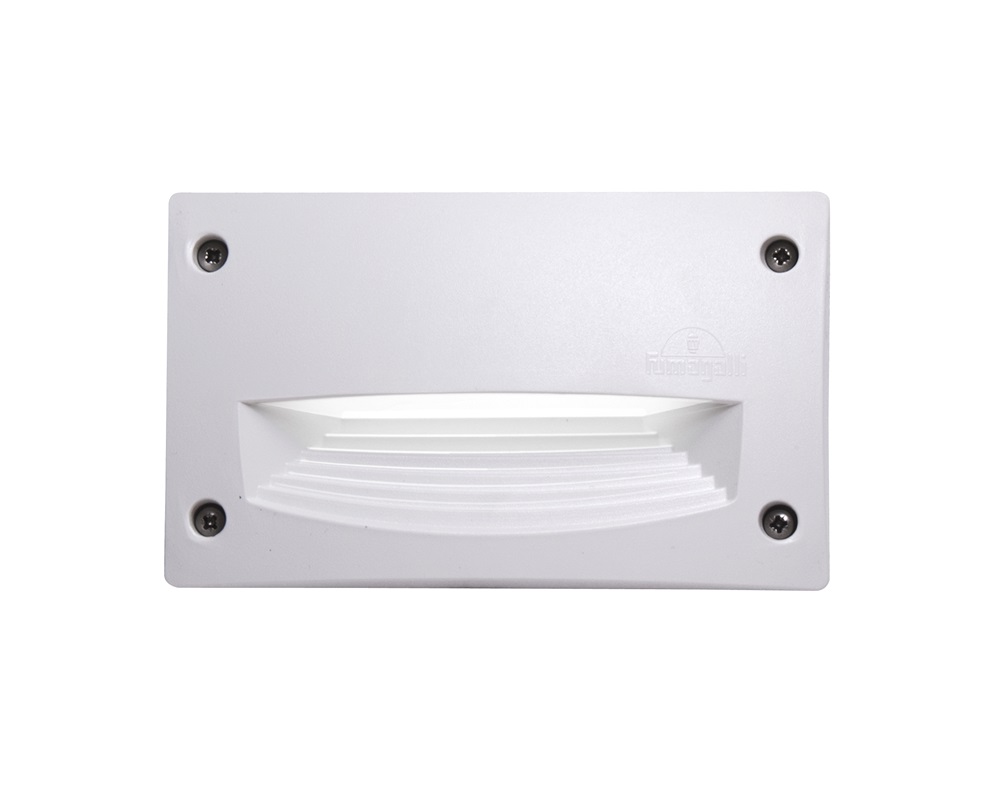 Fumagalli LETI 200 HS LED 3W GX53 fehér kültéri beépíthető falilámpa