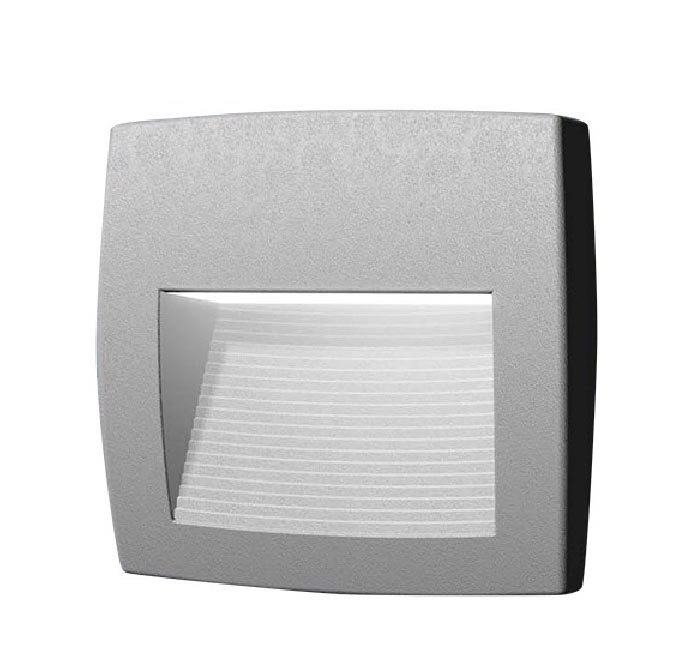 Fumagalli LORENZA 150 LED 4W 3K R7S szürke kültéri falilámpa