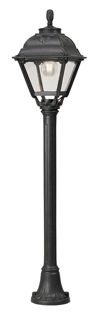 Fumagalli MIZAR/CEFA LED 6W 4K E27 fekete kültéri állólámpa