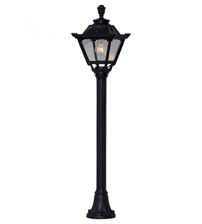 Fumagalli MIZAR/GOLIA LED 6W 4K E27 fekete kültéri állólámpa