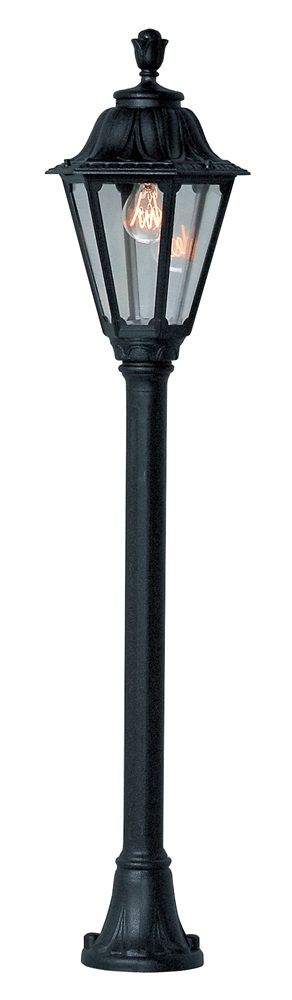 Fumagalli MIZAR/RUT LED 8W 2,7K E27 fekete kültéri állólámpa