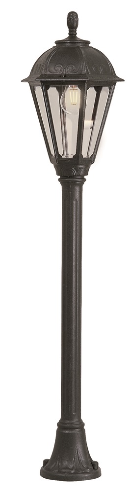 Fumagalli MIZAR/SALEM LED 6W 4K E27 fekete kültéri állólámpa