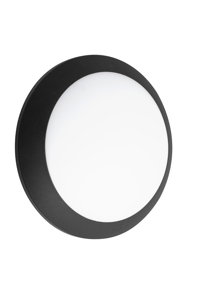 Fumagalli UMBERTA LED 18W 4K GX53 fekete kültéri falilámpa