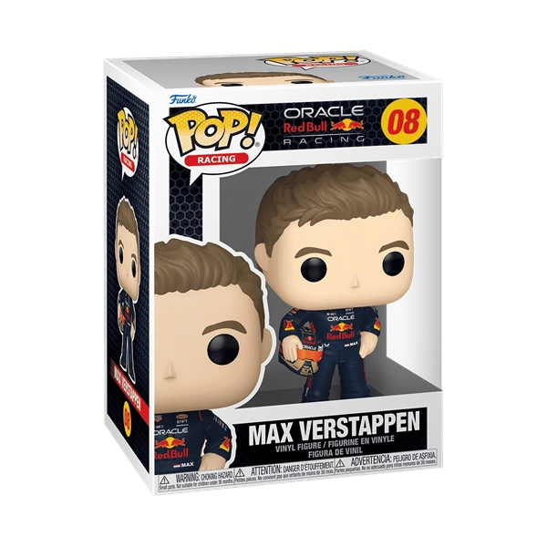 Funko POP! Racing (08) Formula 1 - Verstappen w/Helm figura