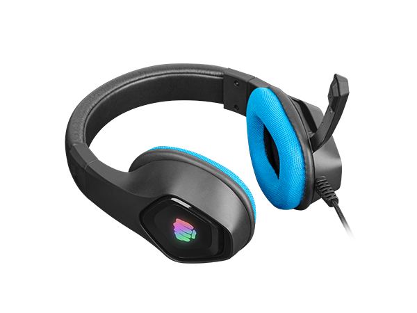 Fury PHANTOM fekete-kék gamer headset