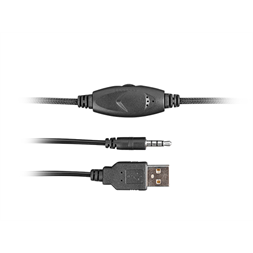 Fury PHANTOM fekete-kék gamer headset
