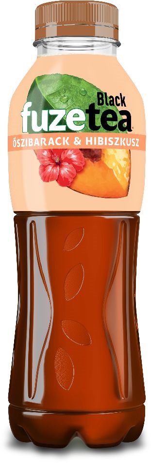 Fuzetea őszibarack-hibiszkusz tea 0,5l üdítőital