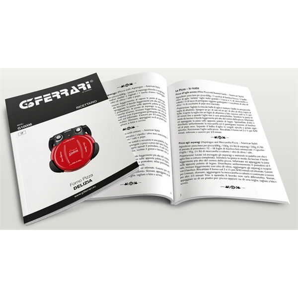 G3Ferrari G10006 EVO fekete pizzasütő