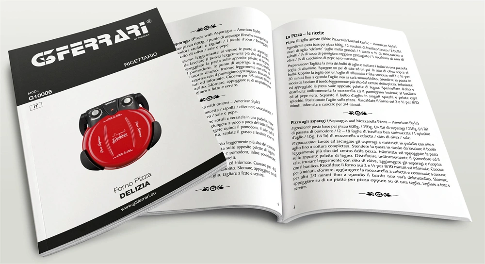 G3Ferrari G10006 EVO fekete pizzasütő