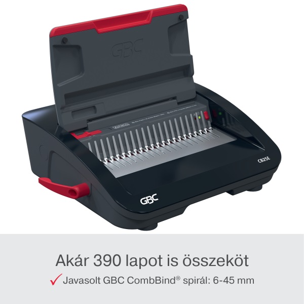 GBC CombBind CB25E elektromos spirálozógép