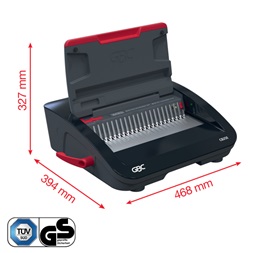 GBC CombBind CB25E elektromos spirálozógép