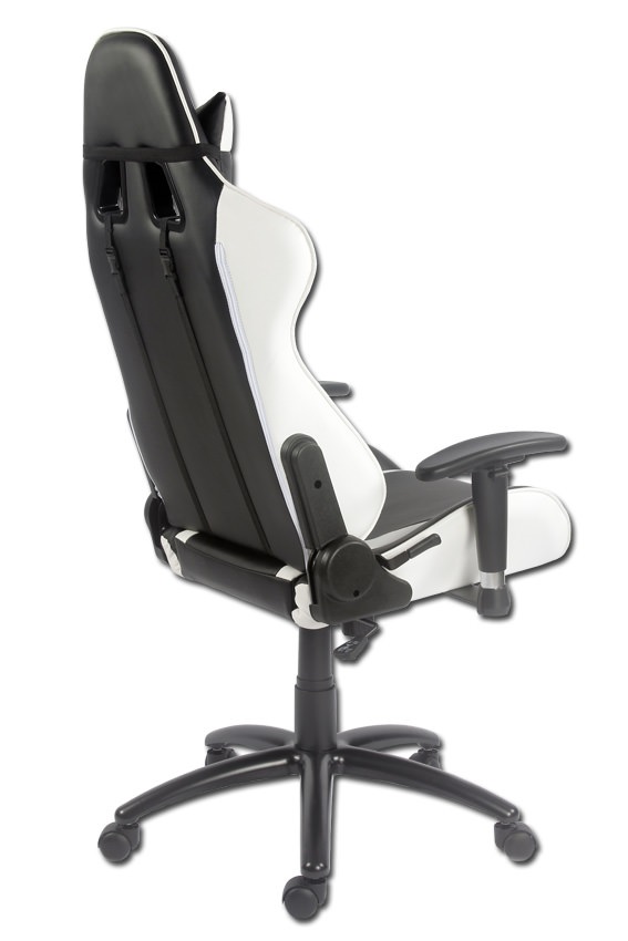 LC Power LC-GC-2 fekete/fehér gamer szék