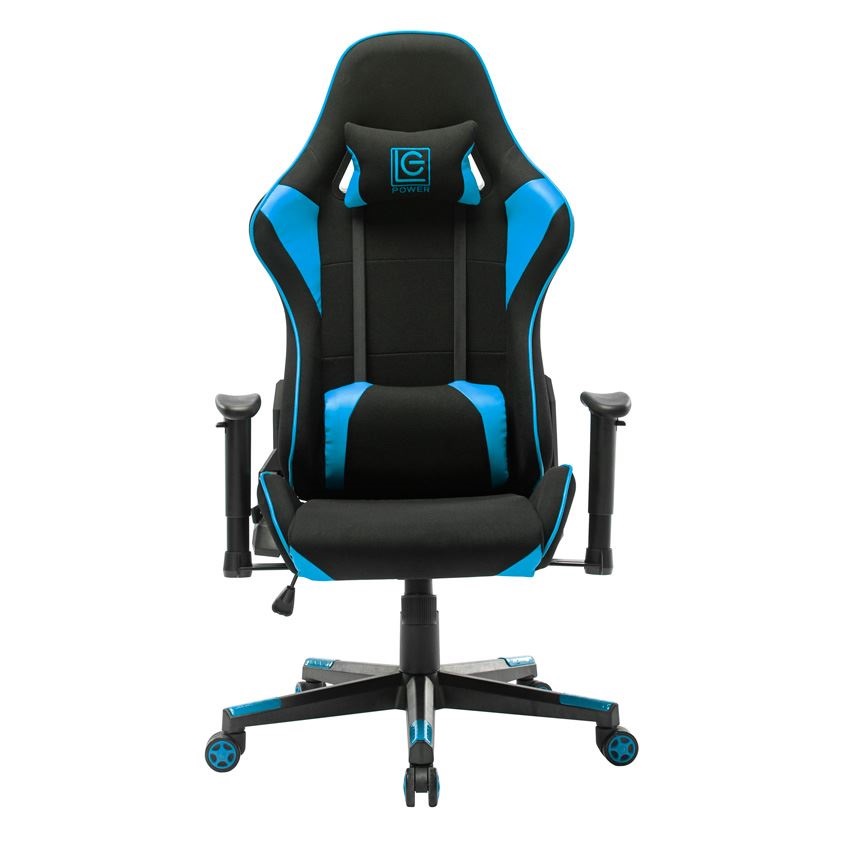LC Power LC-GC-703BB fekete/kék gamer szék