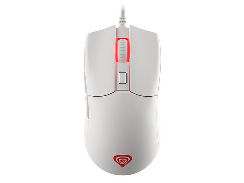 Genesis NMG-1842 GAMING EGÉR KRYPTON 750 8000DPI RGB ULTRAKÖNNYŰ FEHÉR PAW3333
