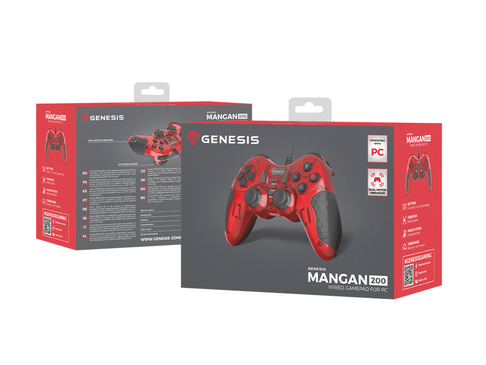 Genesis NJG-1425 MANGAN 200 kontroller