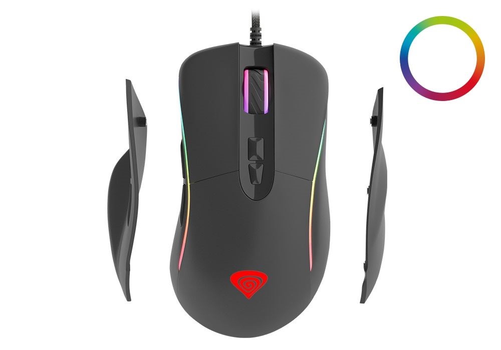 Genesis NMG-1162 XENON 750 RGB gamer egér